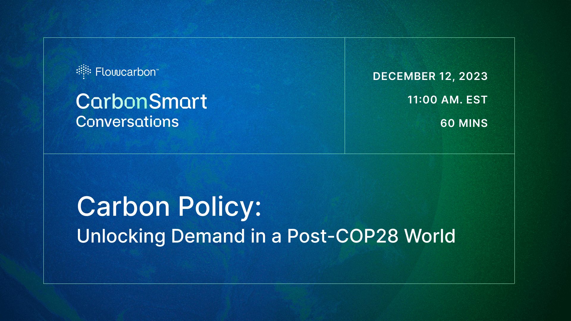 Carbon Policy Unlocking Demand In A Post COP28 World carbon-policy-unlocking-demand-in-a-post-cop28-world